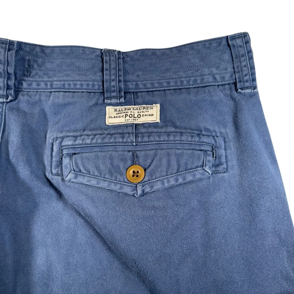 Polo Ralph Lauren Men's Classic‎ Fit Cargo Shorts Blue Size 40 Cotton